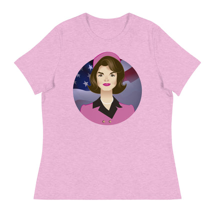Jackie-O (Women's Relaxed T-Shirt)-Women's T-Shirts-Swish Embassy