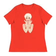 Jazzhands (Women's Relaxed T-Shirt)-Women's T-Shirts-Swish Embassy