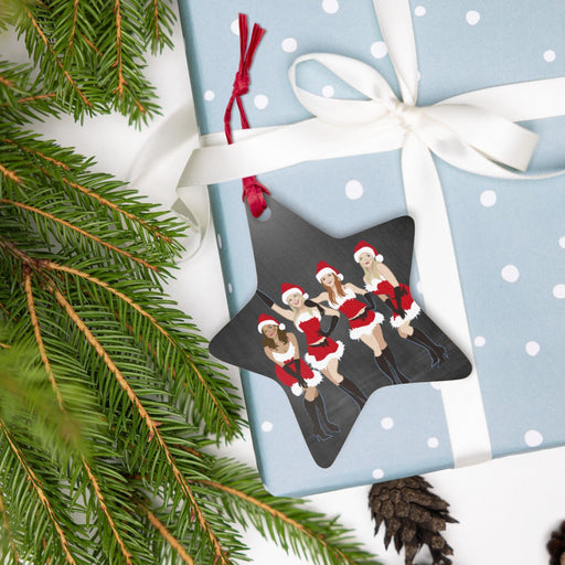Jingle Bell Rock (Ornament/Fridge Magnet)-Wood Ornament-Swish Embassy
