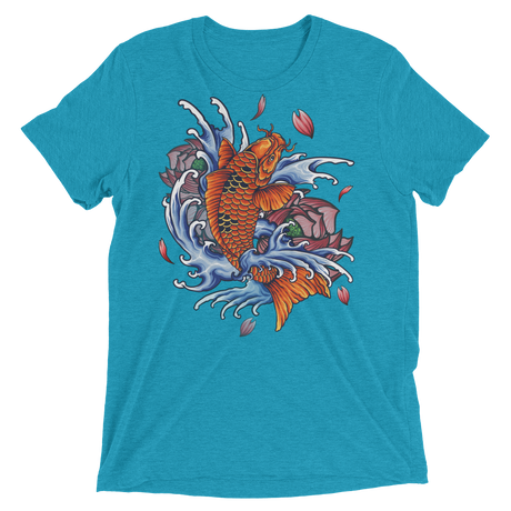 Koi (Triblend)-Triblend T-Shirt-Swish Embassy