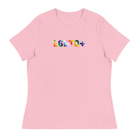 LGBTQ+ (Women's Relaxed T-Shirt)-Women's T-Shirts-Swish Embassy