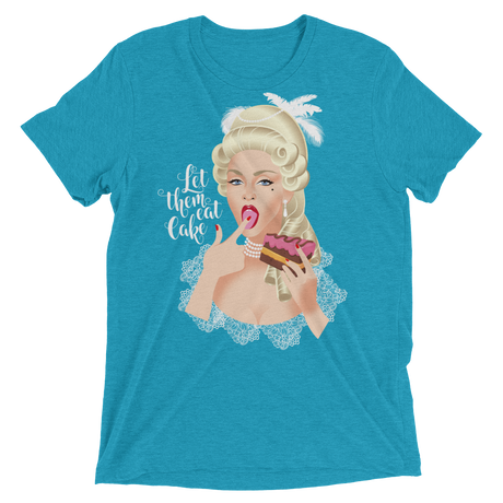 Let Them Eat Cake (Triblend)-Triblend T-Shirt-Swish Embassy