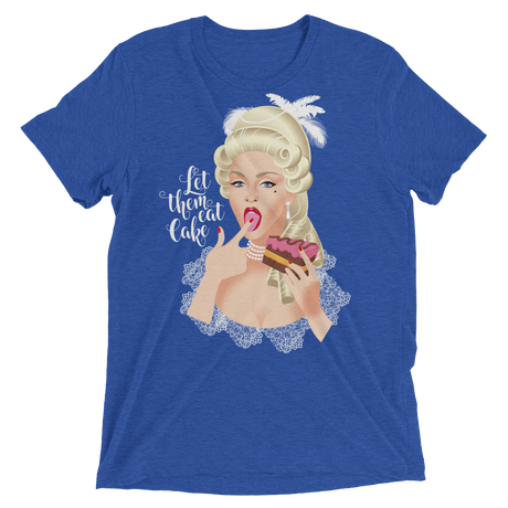 Let Them Eat Cake (Triblend)-Triblend T-Shirt-Swish Embassy