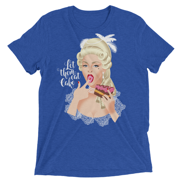 Let Them Eat Cake (Triblend)-Triblend T-Shirt-Swish Embassy