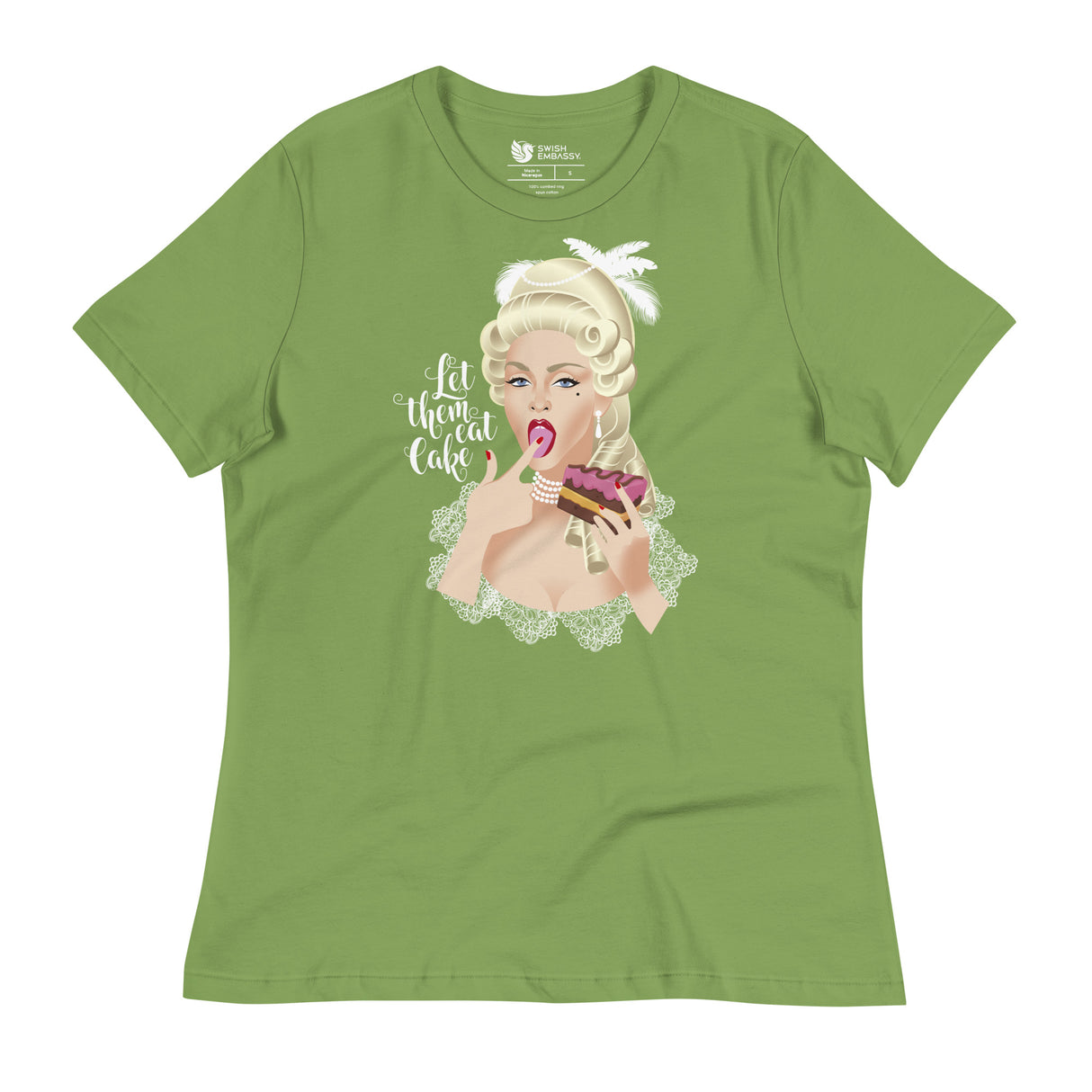 Let Them Eat Cake (Women's Relaxed T-Shirt)-Women's T-Shirts-Swish Embassy