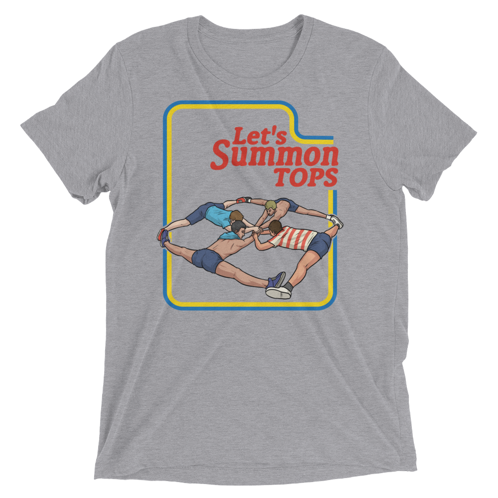 Let's Summon Tops (Triblend)-Triblend T-Shirt-Swish Embassy