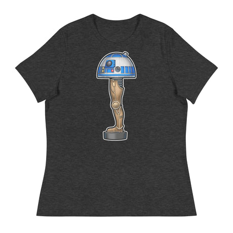 Light Droid (Women's Relaxed T-Shirt)-Women's T-Shirts-Swish Embassy