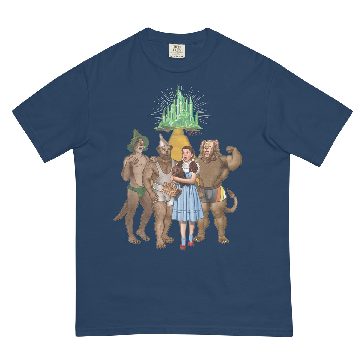 Lions and Otters and Bears, Oh my! (Boxy Tee)-Boxy T-Shirt-Swish Embassy