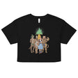 Lions and Otters and Bears, Oh my! (Crop Top)-Crop Top-Swish Embassy
