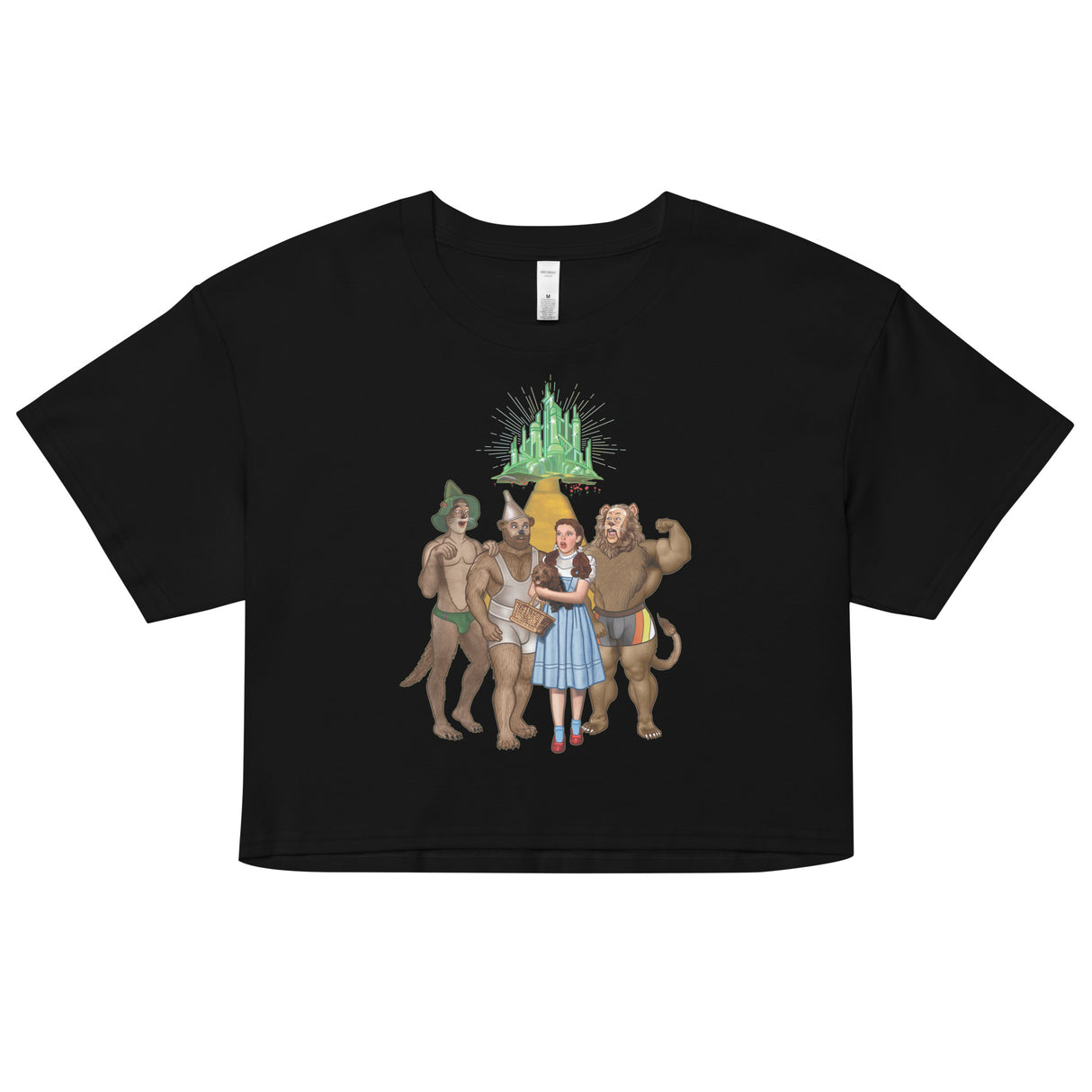 Lions and Otters and Bears, Oh my! (Crop Top)-Crop Top-Swish Embassy