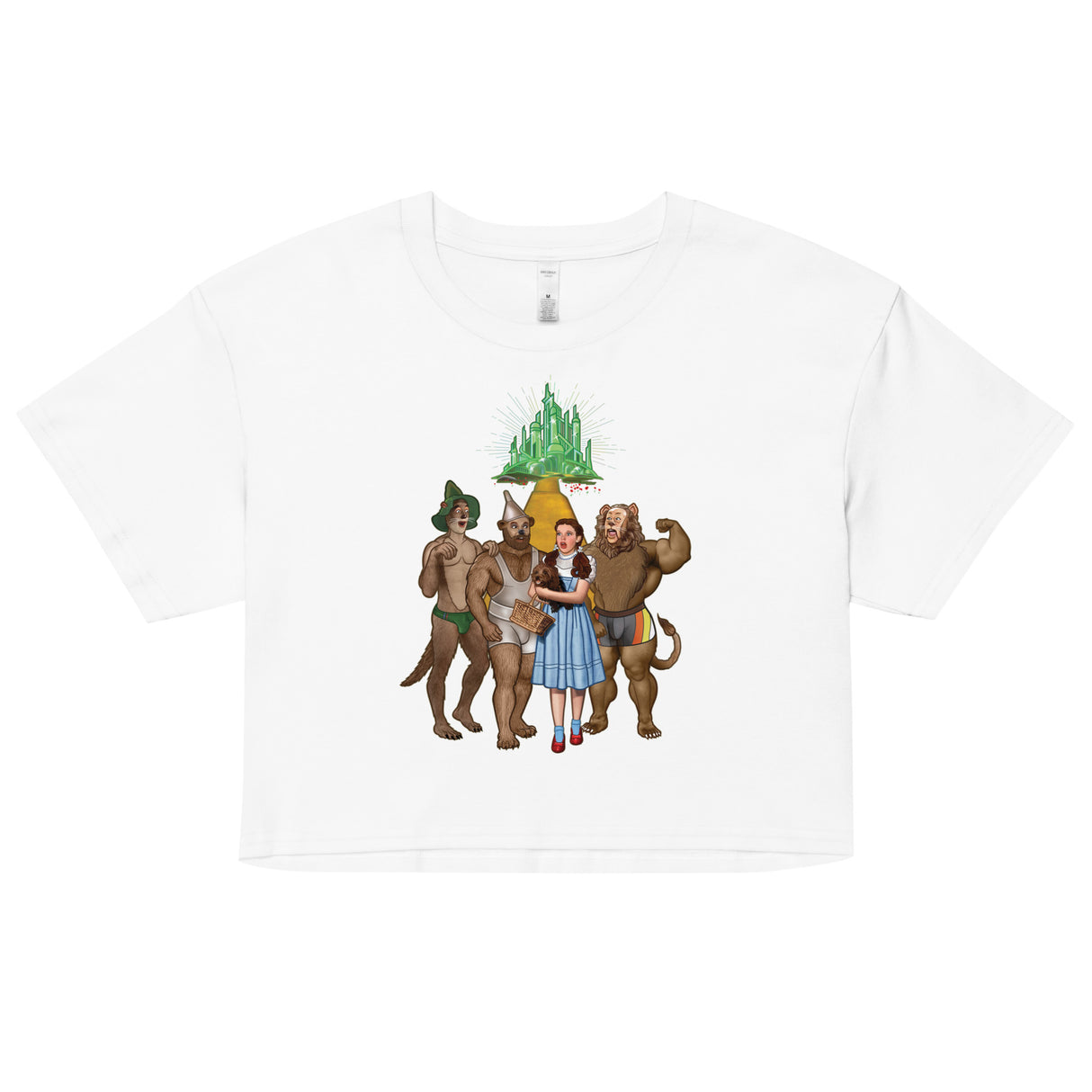 Lions and Otters and Bears, Oh my! (Crop Top)-Crop Top-Swish Embassy