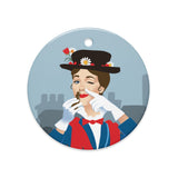 Mary Poppers (Ceramic ornament)-Ceramic Ornament-Swish Embassy
