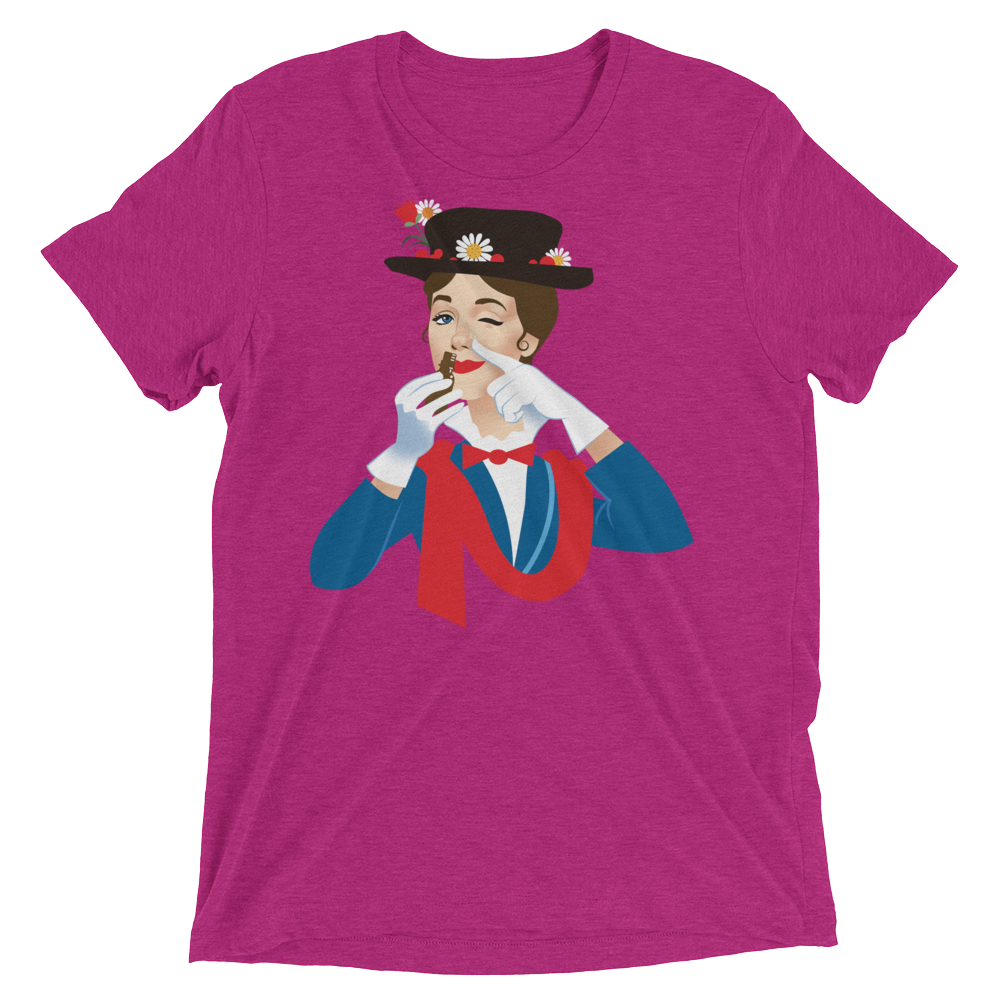 Mary Poppers (Triblend)-Triblend T-Shirt-Swish Embassy