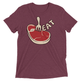 Meat (Triblend)-Triblend T-Shirt-Swish Embassy