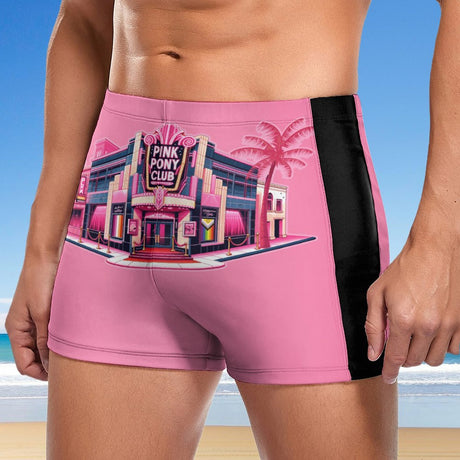 Men's Swimming Trunks DN003 (All-Over Printing)-Swish Embassy