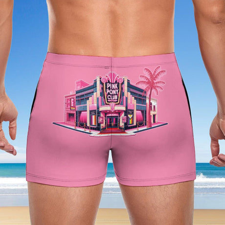 Men's Swimming Trunks DN003 (All-Over Printing)-Swish Embassy