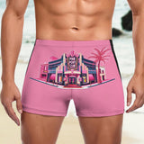 Men's Swimming Trunks DN003 (All-Over Printing)-Swish Embassy