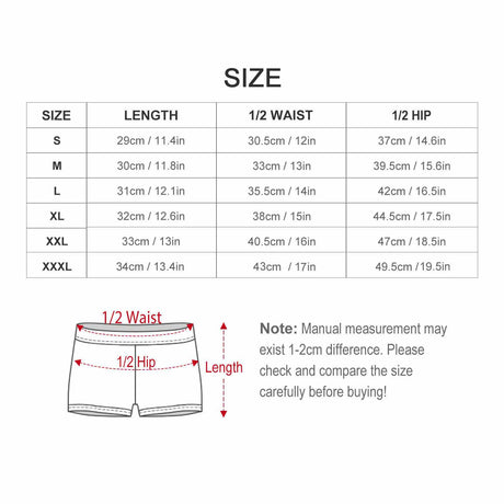 Men's Swimming Trunks DN003 (All-Over Printing)-Swish Embassy