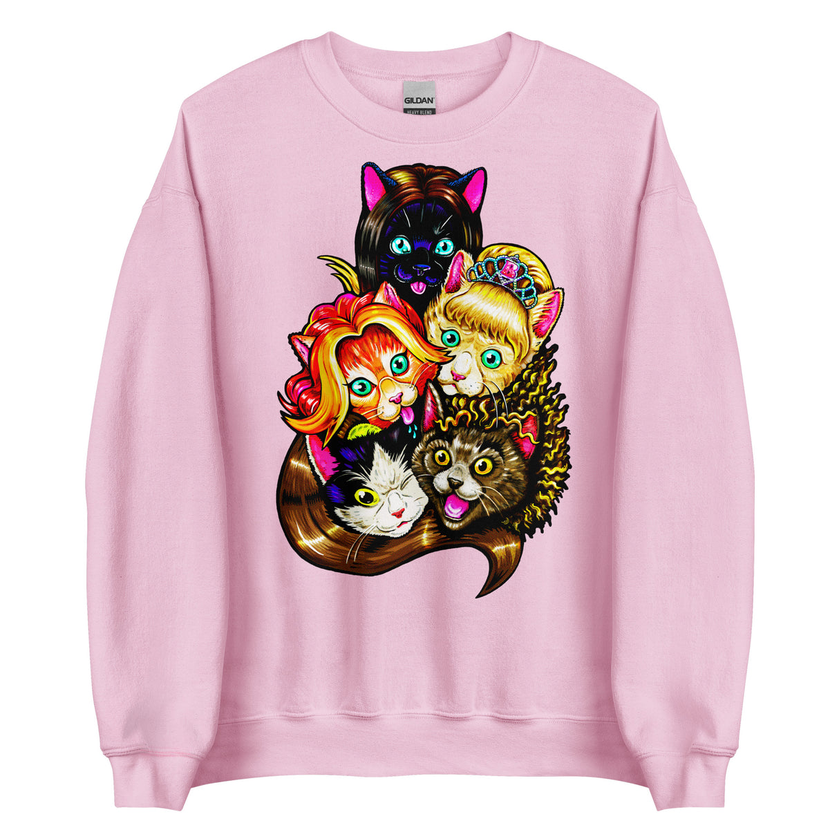 Meow Tell Me What You Want (Sweatshirt)-Sweatshirt-Swish Embassy