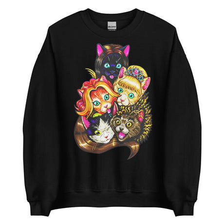 Meow Tell Me What You Want (Sweatshirt)-Sweatshirt-Swish Embassy