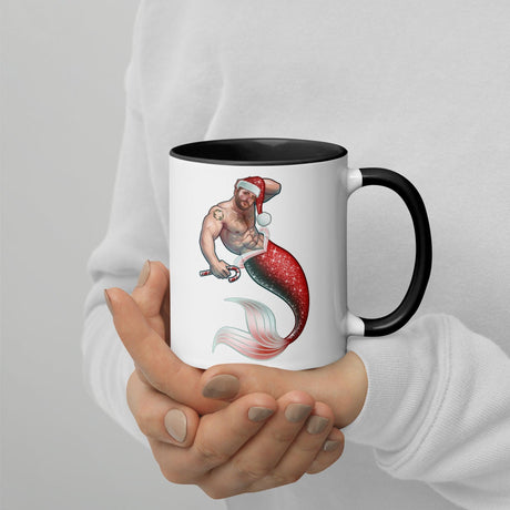 Merman Christmas (Christmas Mugs)-Mugs-Swish Embassy