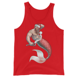 Merman Christmas (Tank Top)-Tank Top-Swish Embassy