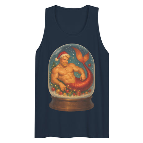 Merman in a Snow Globe (Tank top)-Tank Top-Swish Embassy