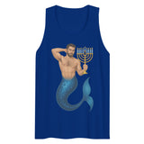 Mermenorah (Tank top)-Christmas Tank Tops-Swish Embassy