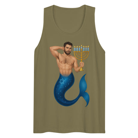 Mermenorah (Tank top)-Tank Top-Swish Embassy