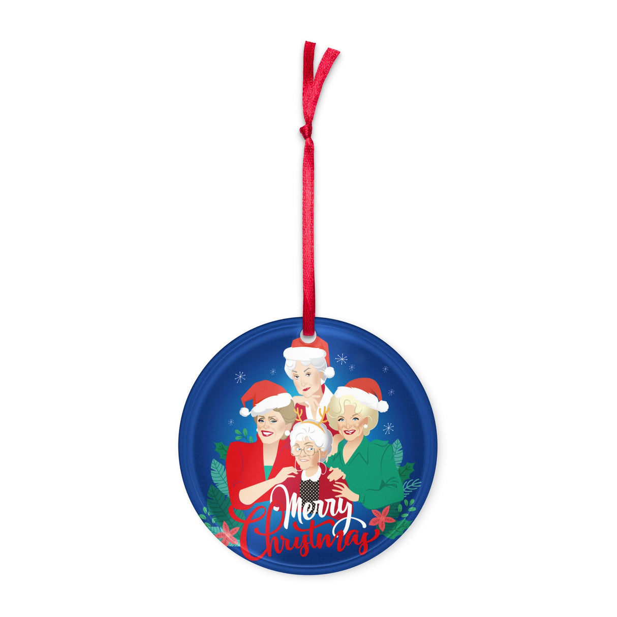 Miami Christmas (Acrylic ornament)-Acrylic Ornaments-Swish Embassy