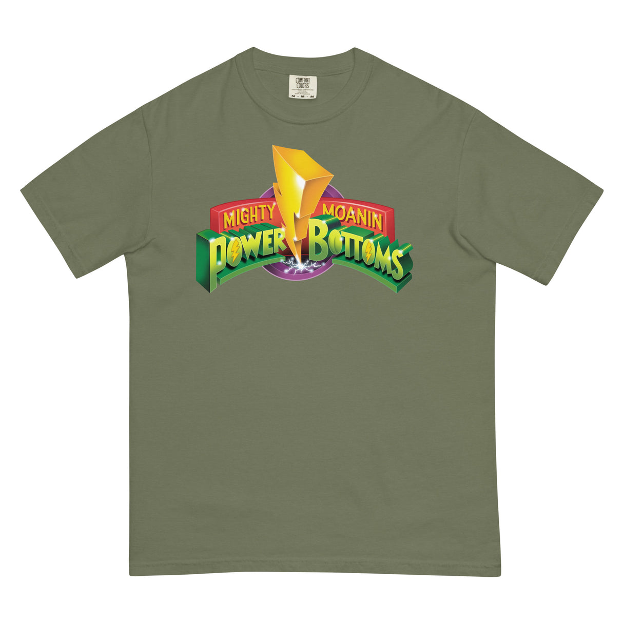 Mighty Moanin' Power Bottoms (Boxy Tee)-Boxy T-Shirt-Swish Embassy