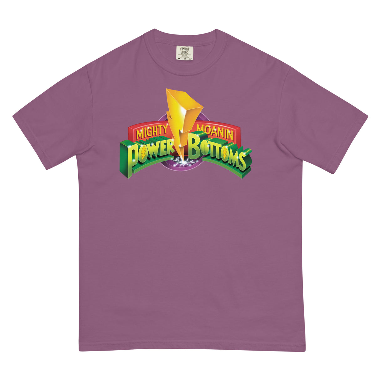 Mighty Moanin' Power Bottoms (Boxy Tee)-Boxy T-Shirt-Swish Embassy