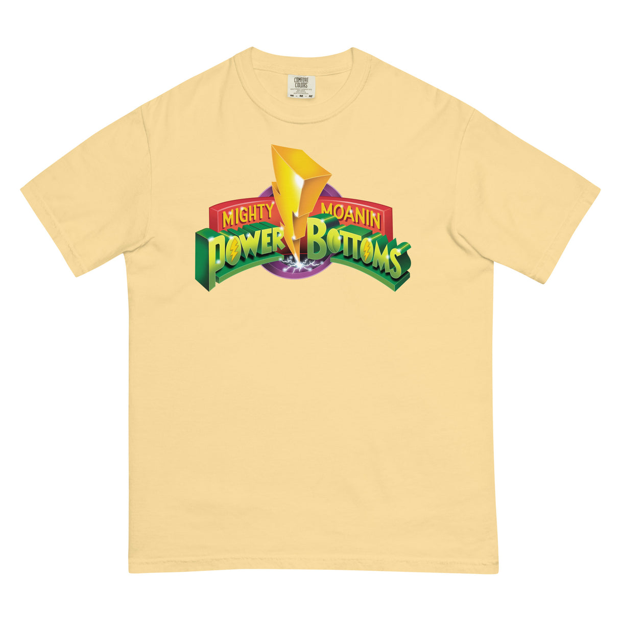 Mighty Moanin' Power Bottoms (Boxy Tee)-Boxy T-Shirt-Swish Embassy