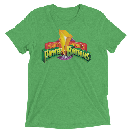 Mighty Moanin' Power Bottoms (Triblend)-Triblend T-Shirt-Swish Embassy