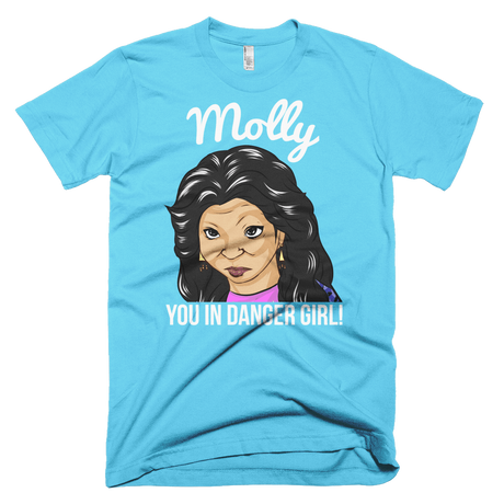 Molly You in Danger Girl-Halloween T-Shirt-Swish Embassy