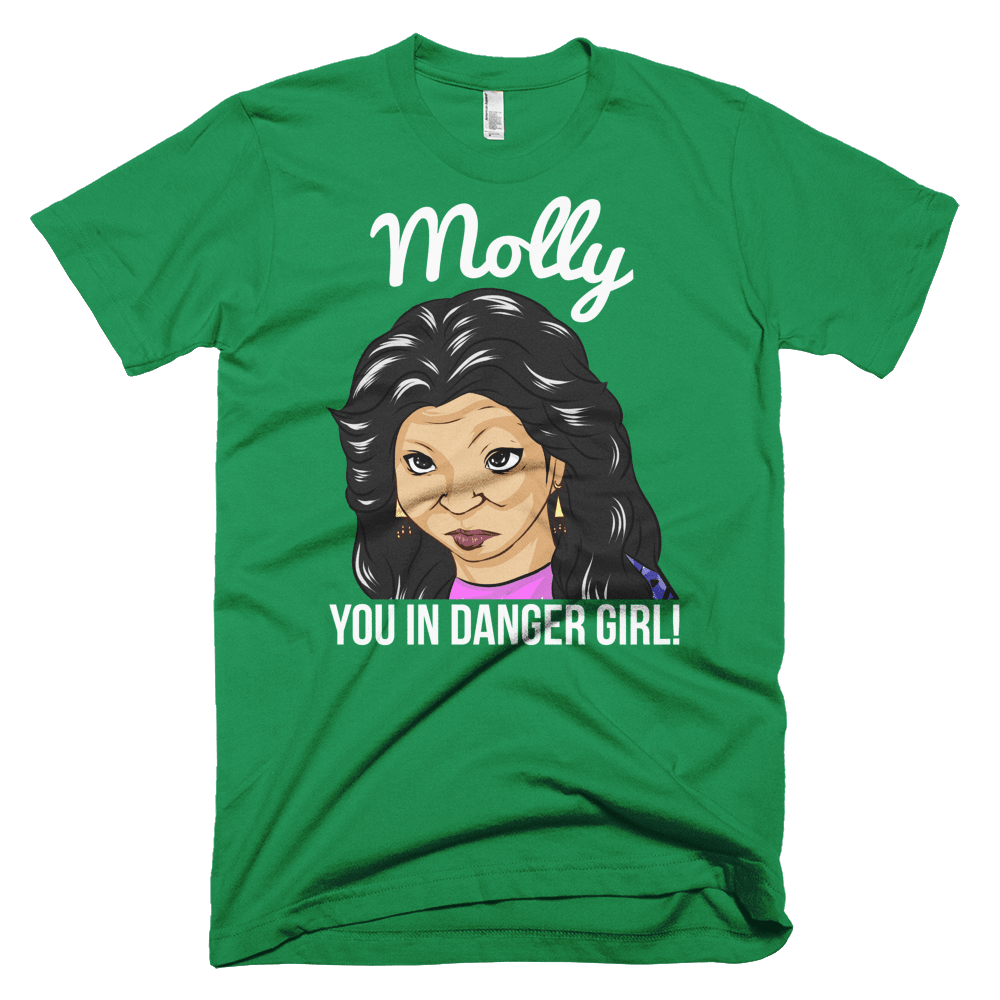 Molly You in Danger Girl-Halloween T-Shirt-Swish Embassy