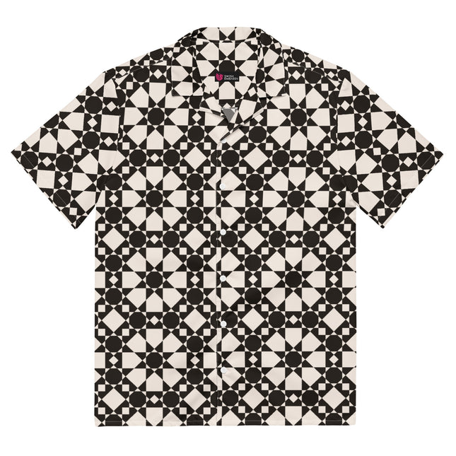 Moorish Flower (Button Shirt)-Button Shirt-Swish Embassy