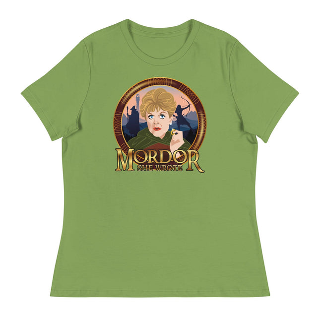 Mordor She Wrote (Women's Relaxed T-Shirt)-Women's T-Shirts-Swish Embassy