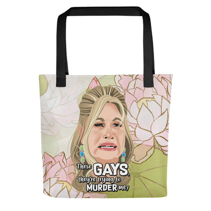 Murder (Tote bag)-Bags-Swish Embassy