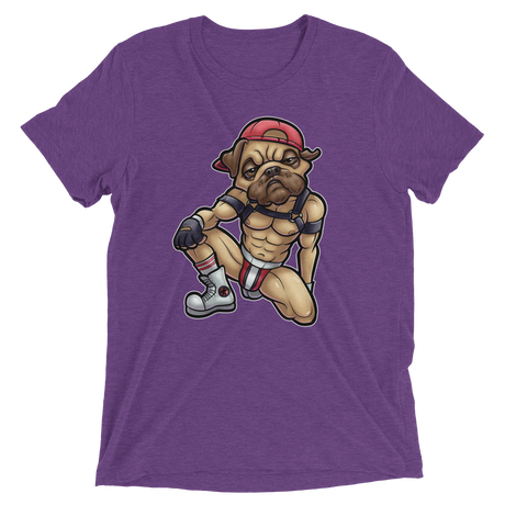 Nasty Pug (Triblend)-Triblend T-Shirt-Swish Embassy