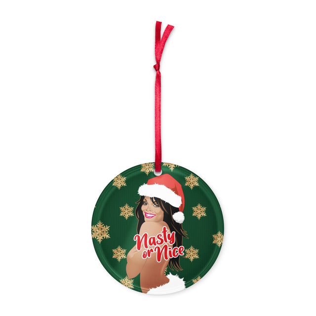 Nasty or Nice (Acrylic ornament)-Acrylic Ornaments-Swish Embassy