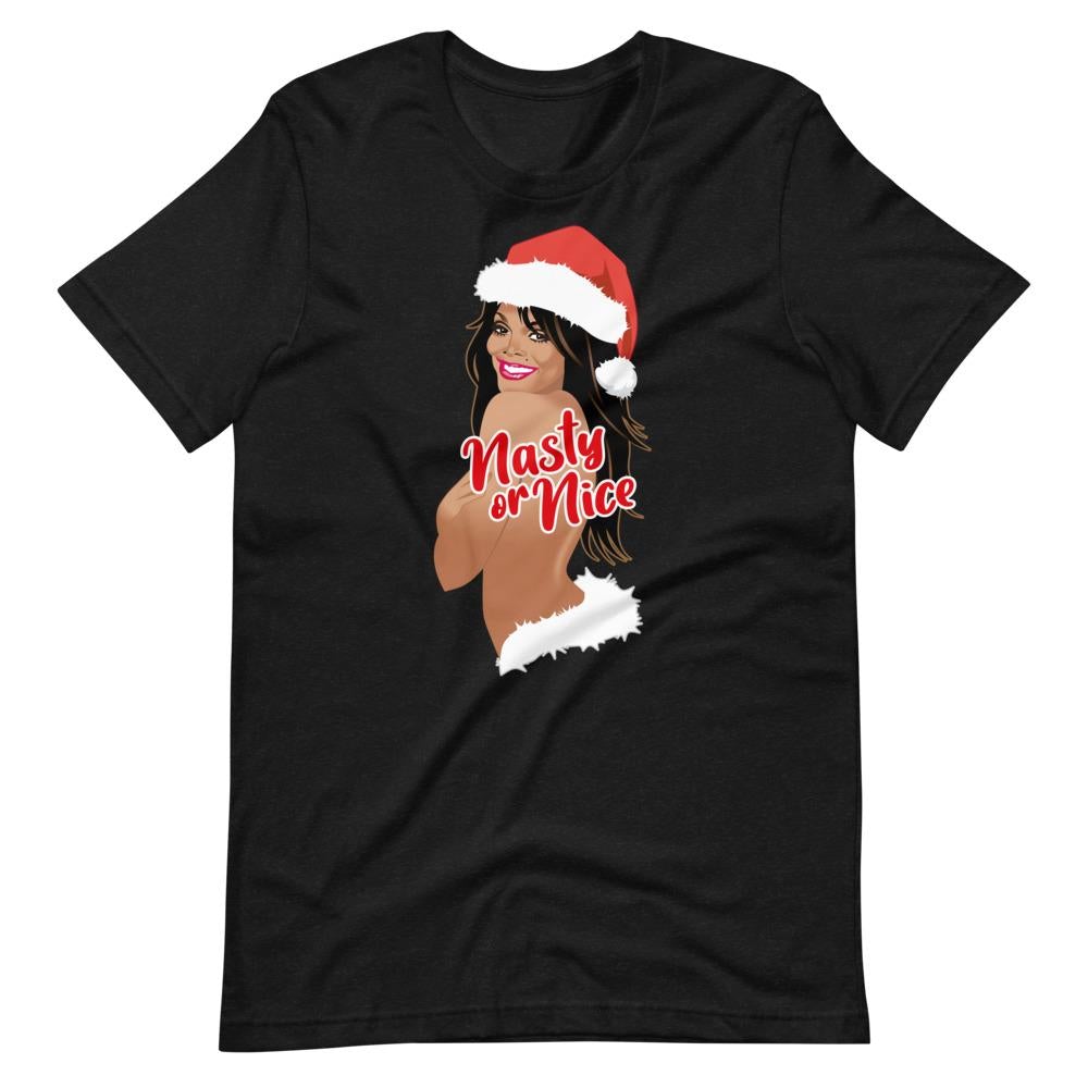 Nasty or Nice-Christmas T-Shirts-Swish Embassy