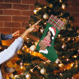 Nasty or Nice (Sequin Christmas Stocking)-Christmas Stockings-Swish Embassy