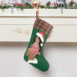 Nasty or Nice (Sequin Christmas Stocking)-Christmas Stockings-Swish Embassy