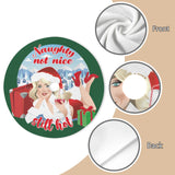 Naughty Not Nice (Tree Skirt)-Tree Skirts-Swish Embassy