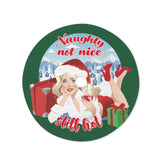 Naughty Not Nice (Tree Skirt)-Tree Skirts-Swish Embassy