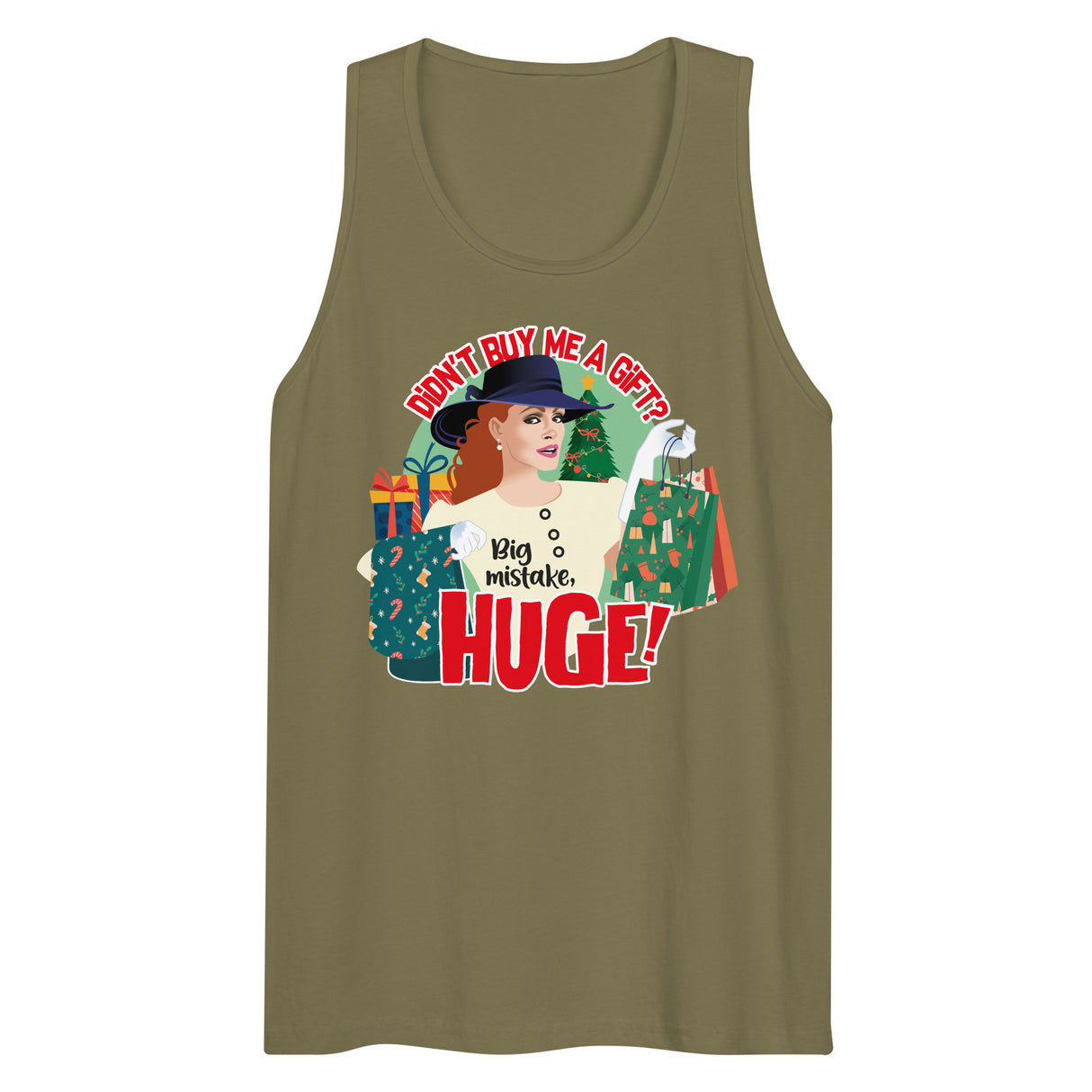 No Gift? Big Mistake (Tank top)-Tank Top-Swish Embassy
