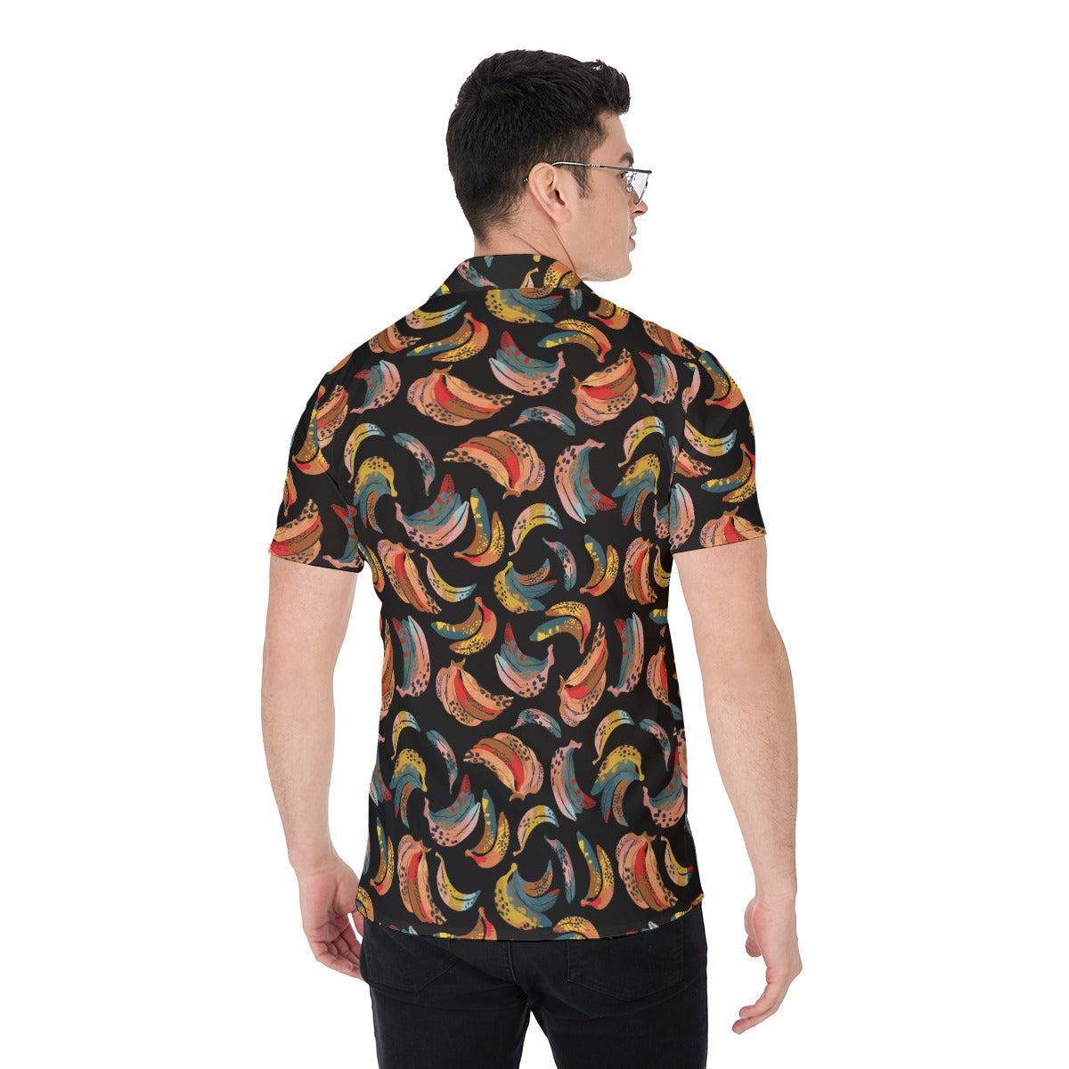 Nocturnal Banana (Button Shirt)-Button Shirt-Swish Embassy