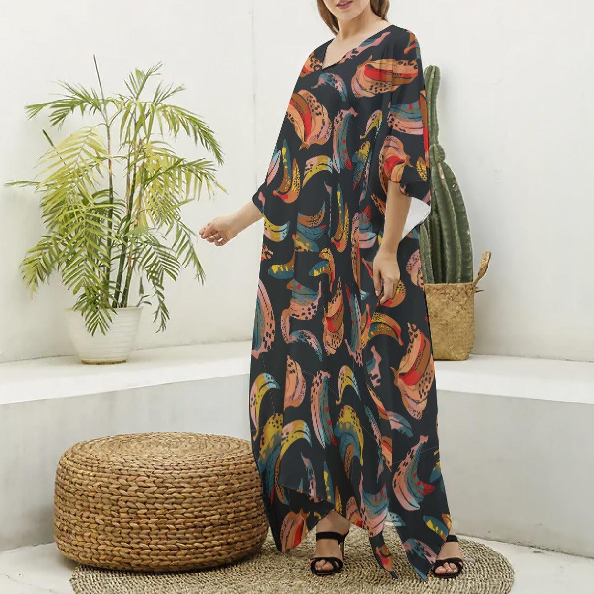 Nocturnal Banana (Kaftan)-Kaftan-Swish Embassy