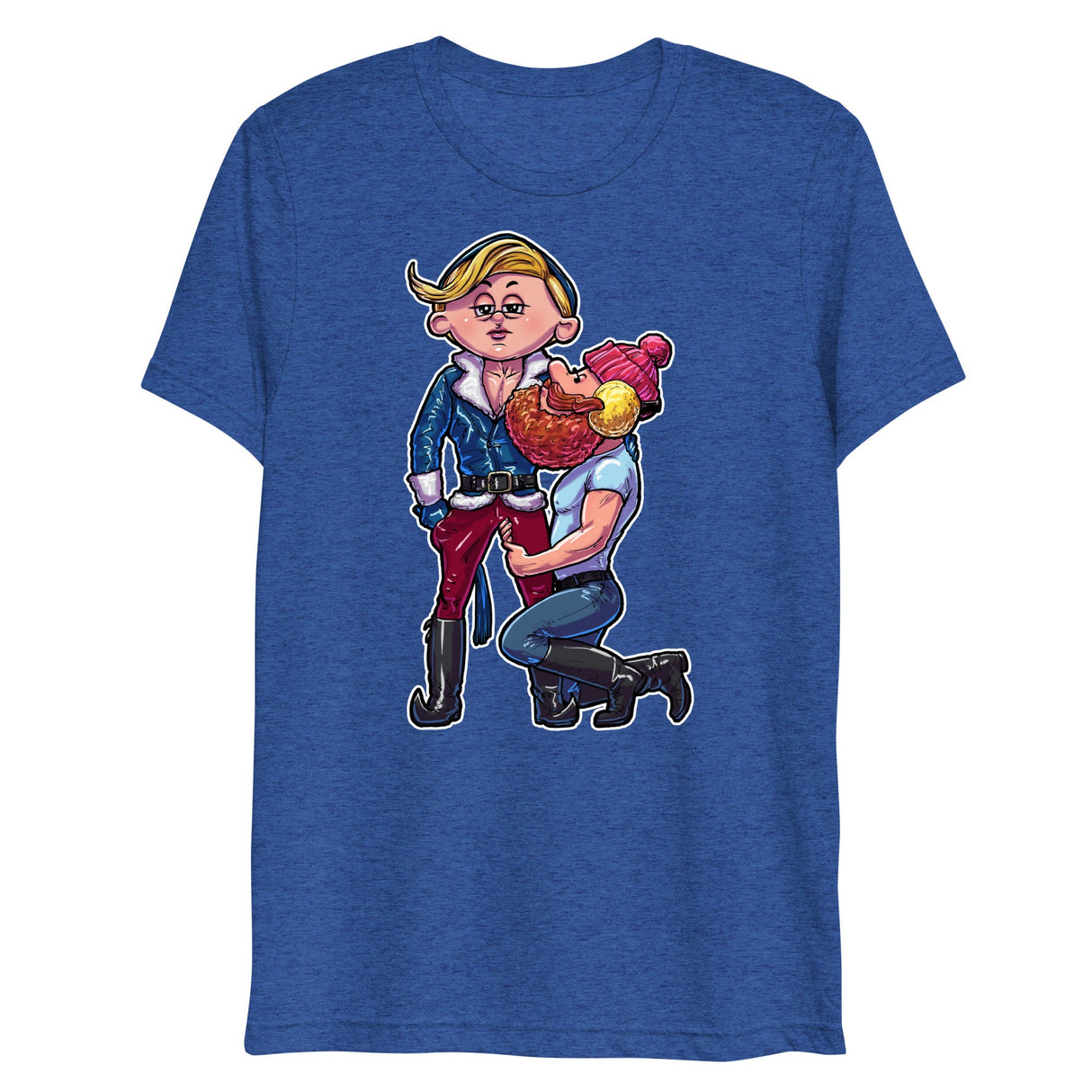 North Pole's Top Elf (Triblend)-Triblend T-Shirt-Swish Embassy